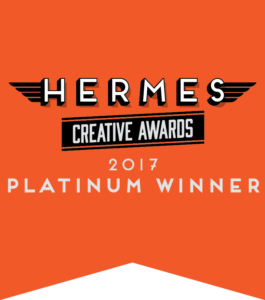 2017 Platinum Award Winner Hermes Creative Awards