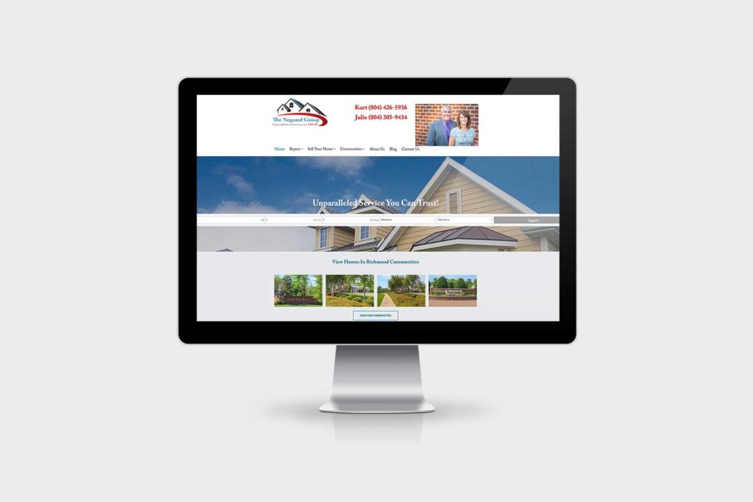 The Negaard Group website