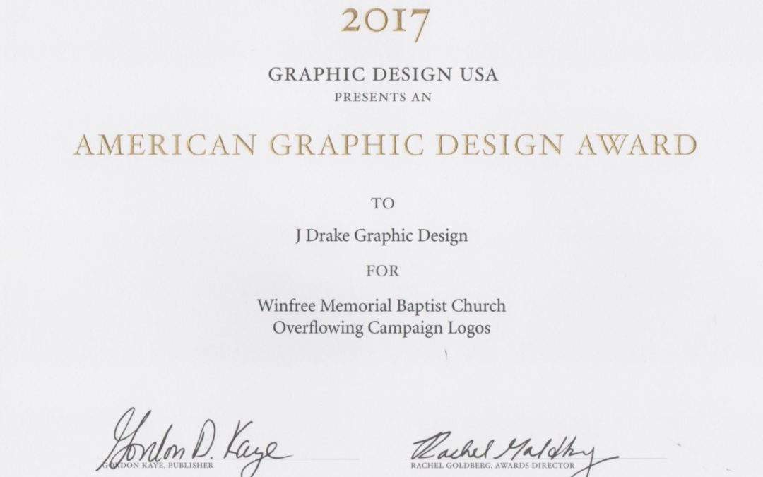 Graphic Design USA Award Winner 2017